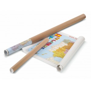 MAPAS EN TUBO DE CARTON