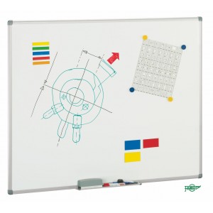 PIZARRA INTERACTIVA INTEGRADA ACERO VITRIFICADO MATE